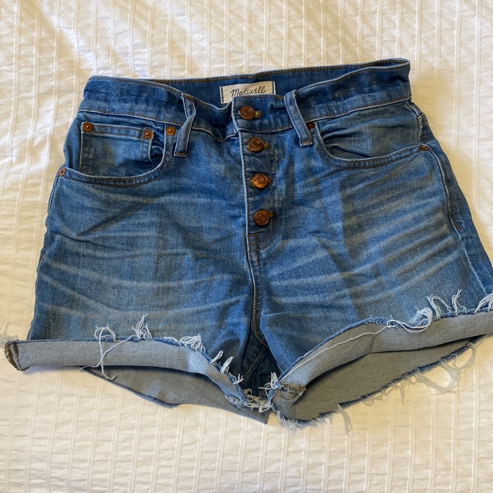 Madewell High-Rise Denim Shorts